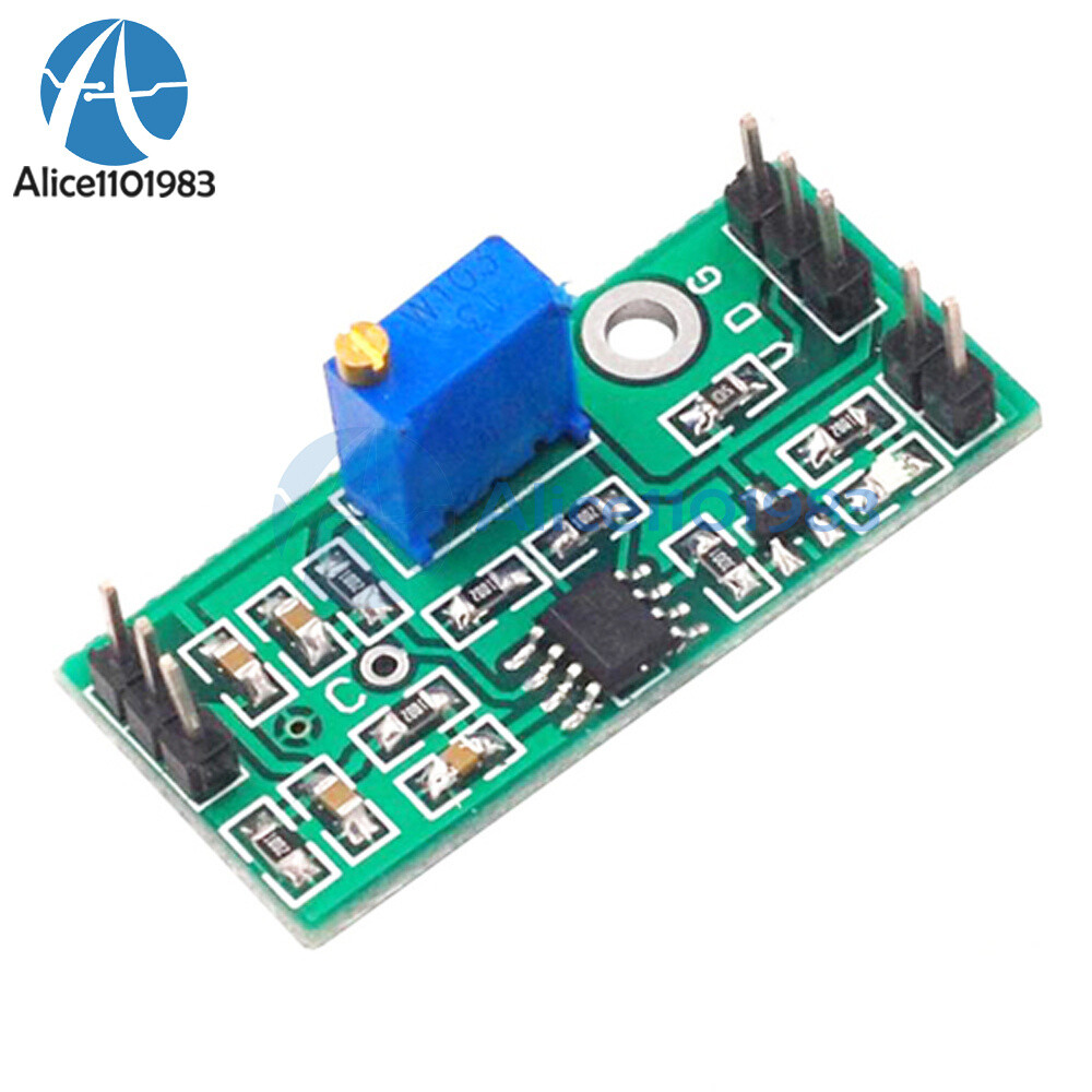 10PCS LM393 Voltage Comparator High Low Level Dual Output Signal Adjustable