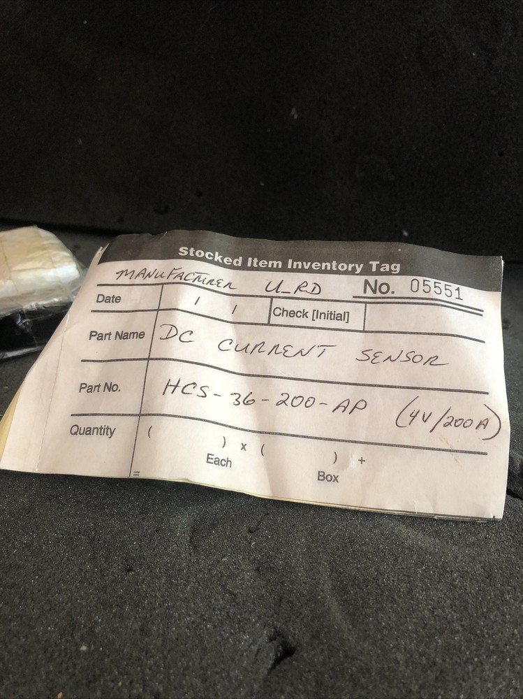 U_RD Current Measuring Sensor HCS-36-200-AP 4V/200A