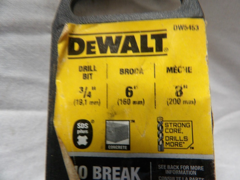 DeWalt SDS Plus 3/4" x 6" DW5453
