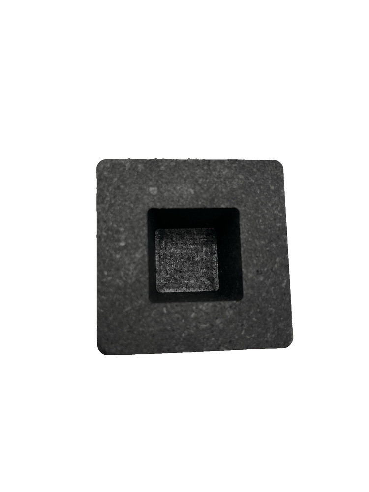 Graphite Ingot Mold For Casting 5 oz Gold Cube