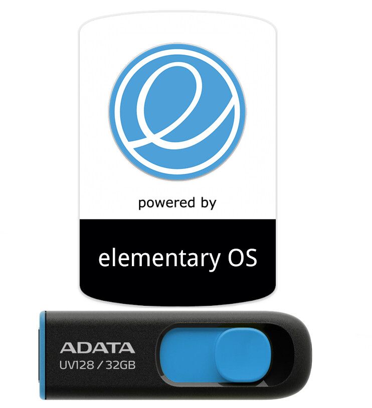 Elementary OS 7.1 stable 64 Bt 32Gb USB 3.2 Drive Linux Bootable Live / Install