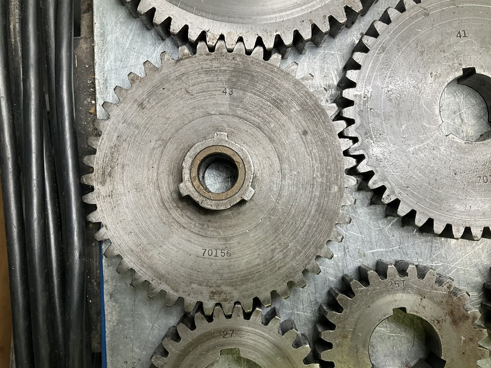 Cincinnati Horizontal Milling Machine Feed Change Gear Set 14ea + Rack