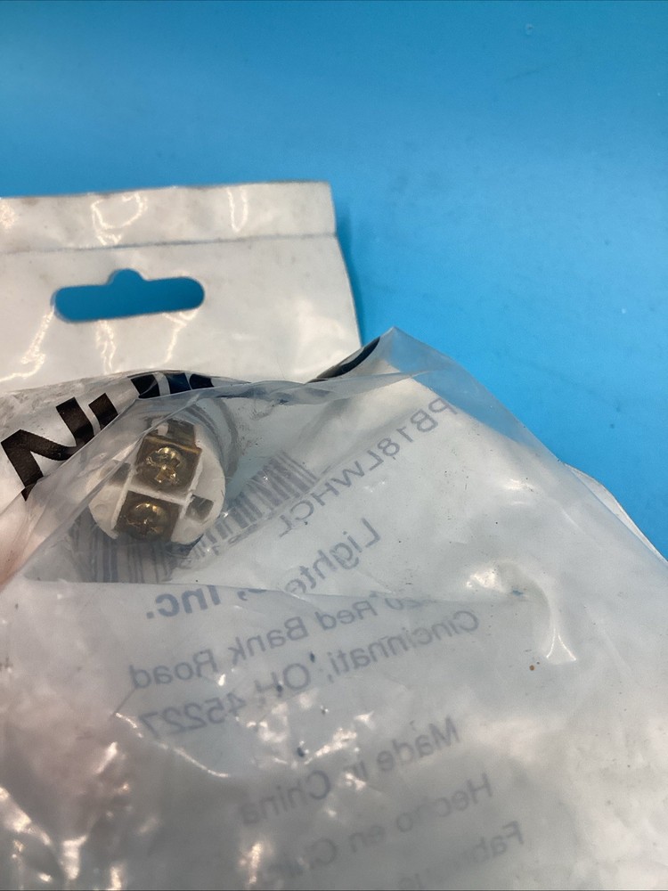 PB18LWHCL Doorbell Kit Lighted Pushbutton New