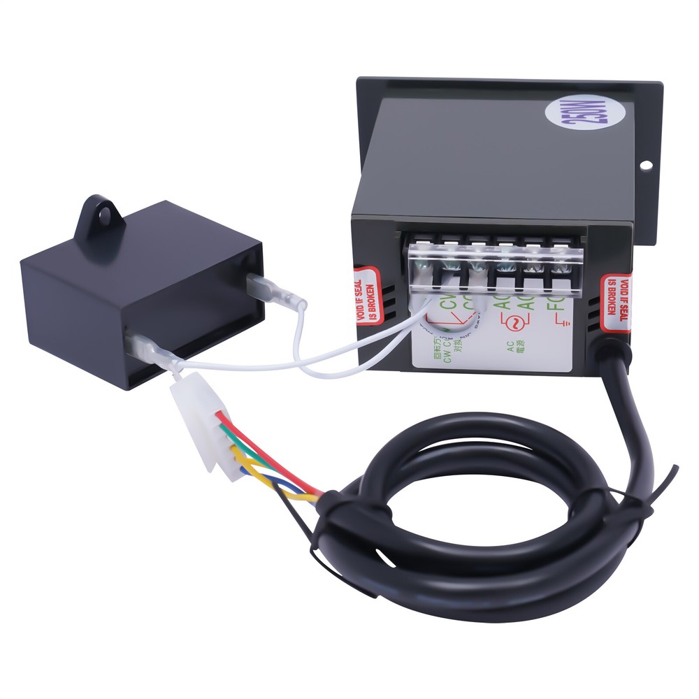 AC Variable Speed Gear Motor Electric Motor Controller Reduction Governor 250W