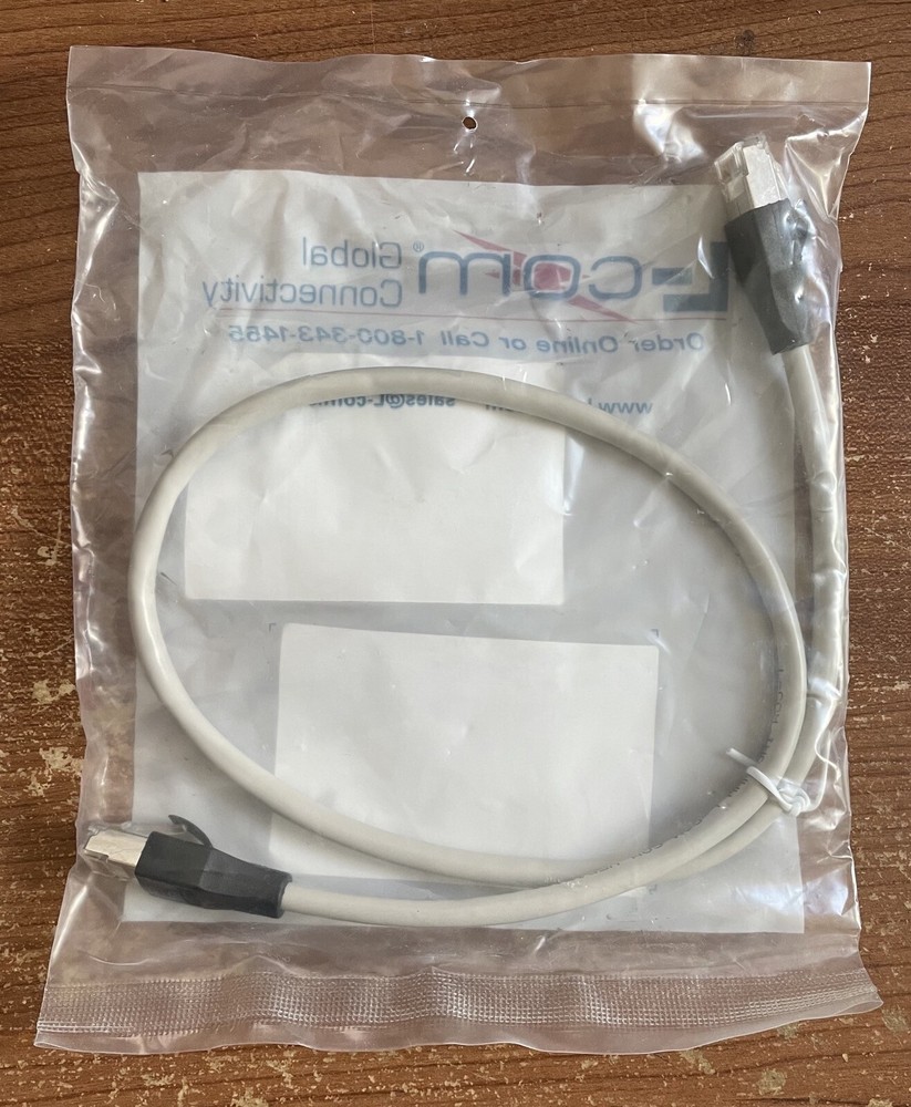 Waters Ethernet Patch Cord, Shielded, 2’, 441000562