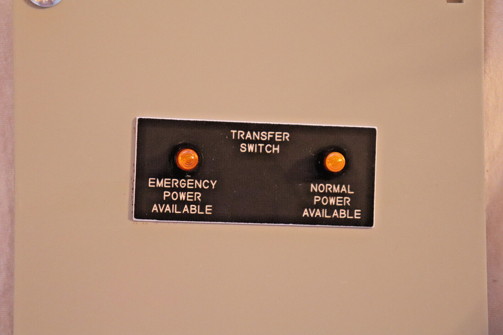 RussElectric Transfer Switch Indicator Panel Source Available ATS Door Controls