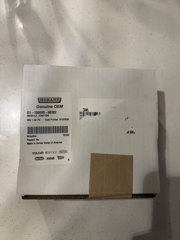 Baxter 01-1000V9-00202 Ignition Module, 24V. New In Box