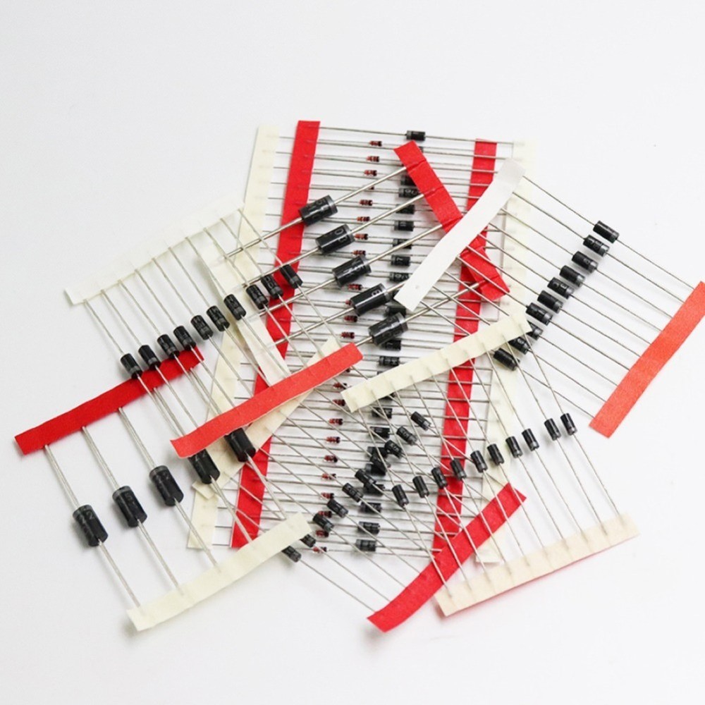 100Pcs Rectifier Diode Collection Reliable & Efficient For Different Uses