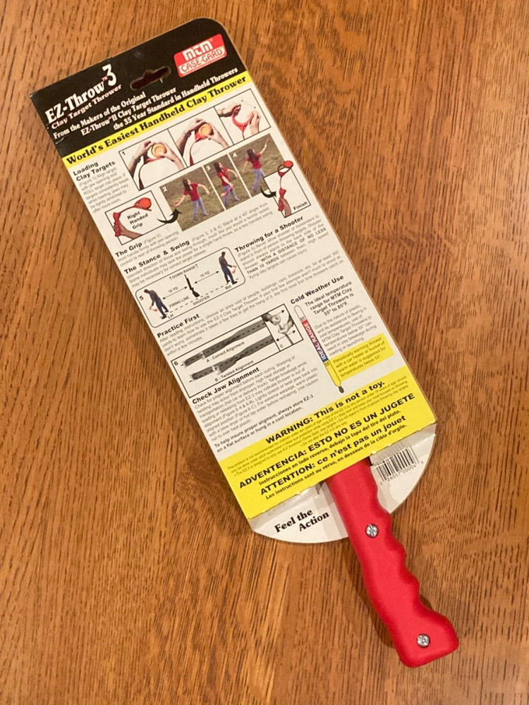 EZ-Throw 3 Clay Target Thrower - Made in USA