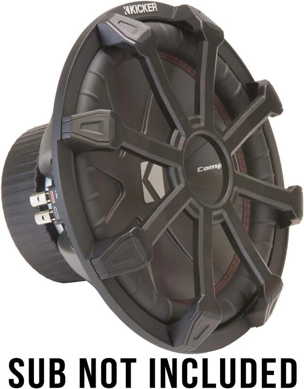 43CWR12G KICKER 12" Grille for CompR CompRT CompC Subwoofer Subs