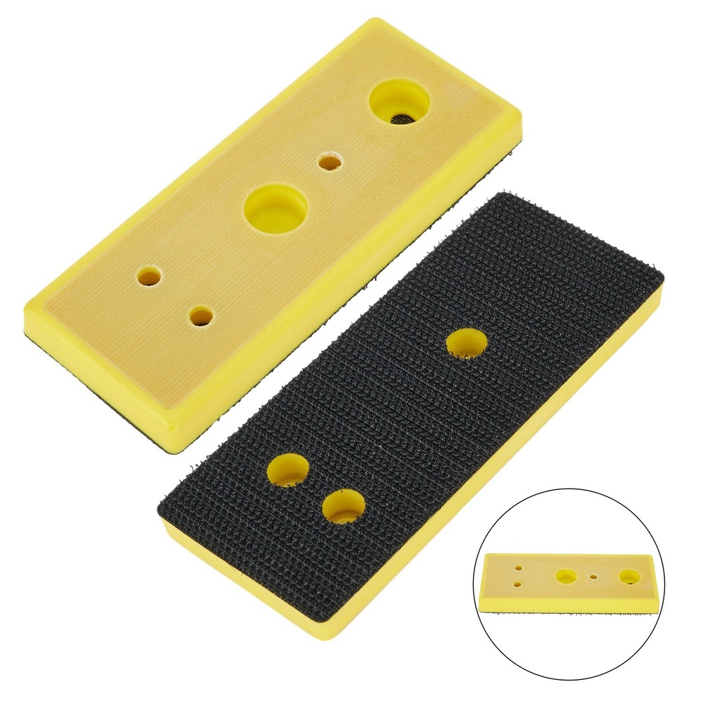 Professional Rectangular Sanding Pad for Metal Wood Rubber and Plastic
