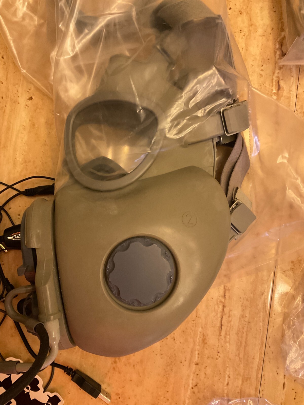 40mm NATO Adapter for M10M M10 M17 Cheek Filter Gas Masks