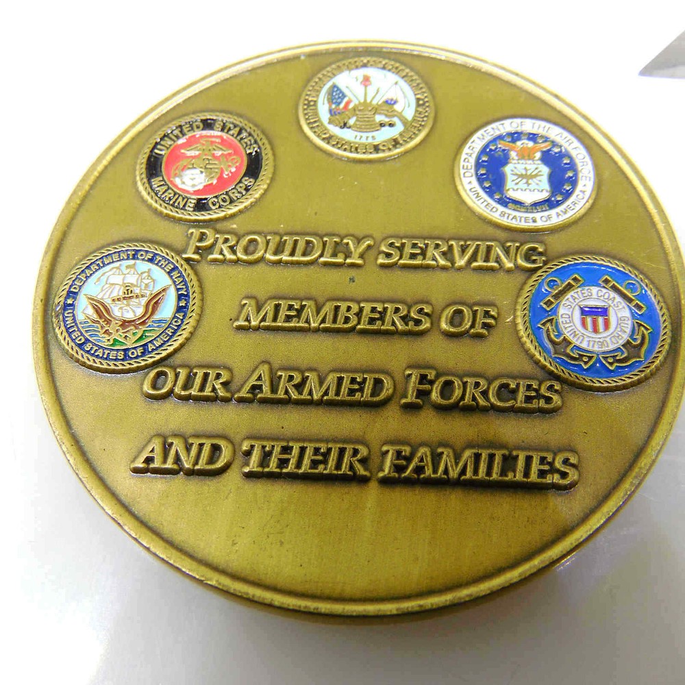 ARMED FORCES FOUNDATION CHALLENGE COIN