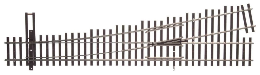 WalthersTrack Code 83 Nickel Silver DCC Friendly Number 5 Turnout - Left Hand