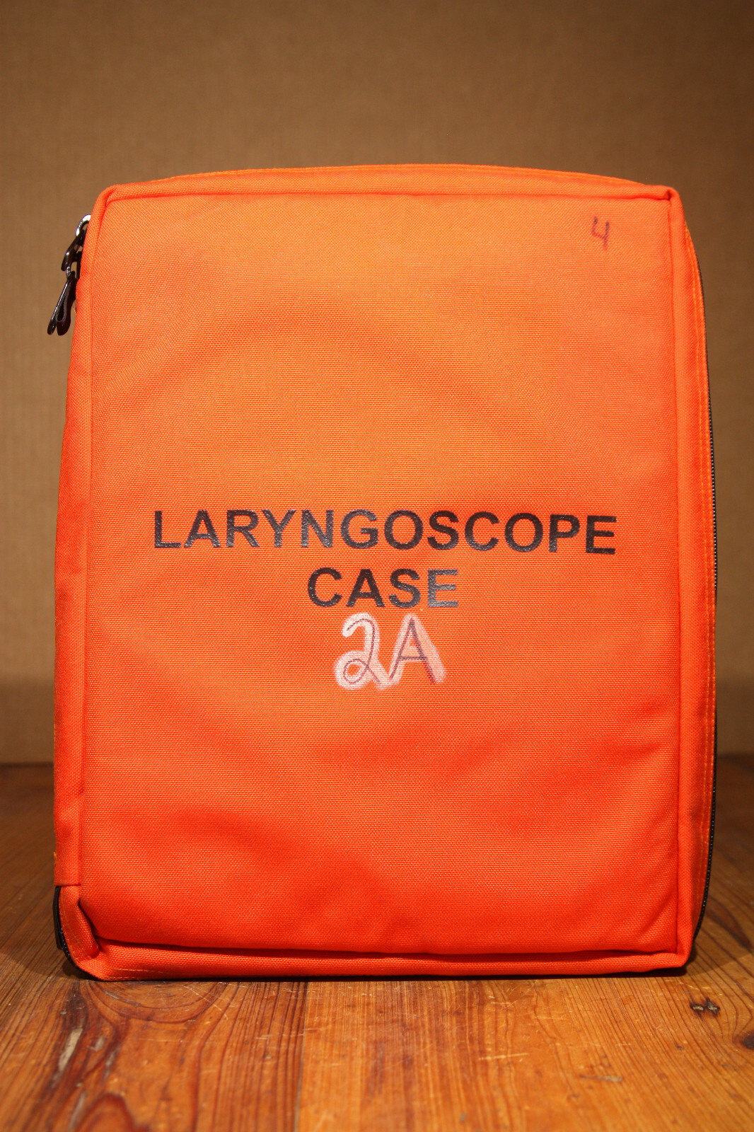 Iron Duck Laryngoscope Zipper Case - Red