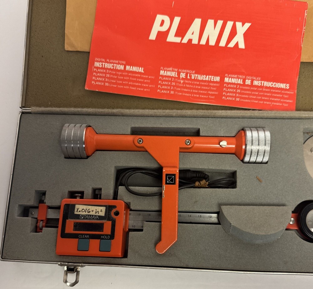 TAMAYA PLANIX 3 DIGITAL PLANIMETER