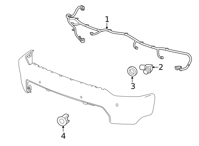 Genuine GM Wire Harness 84540583