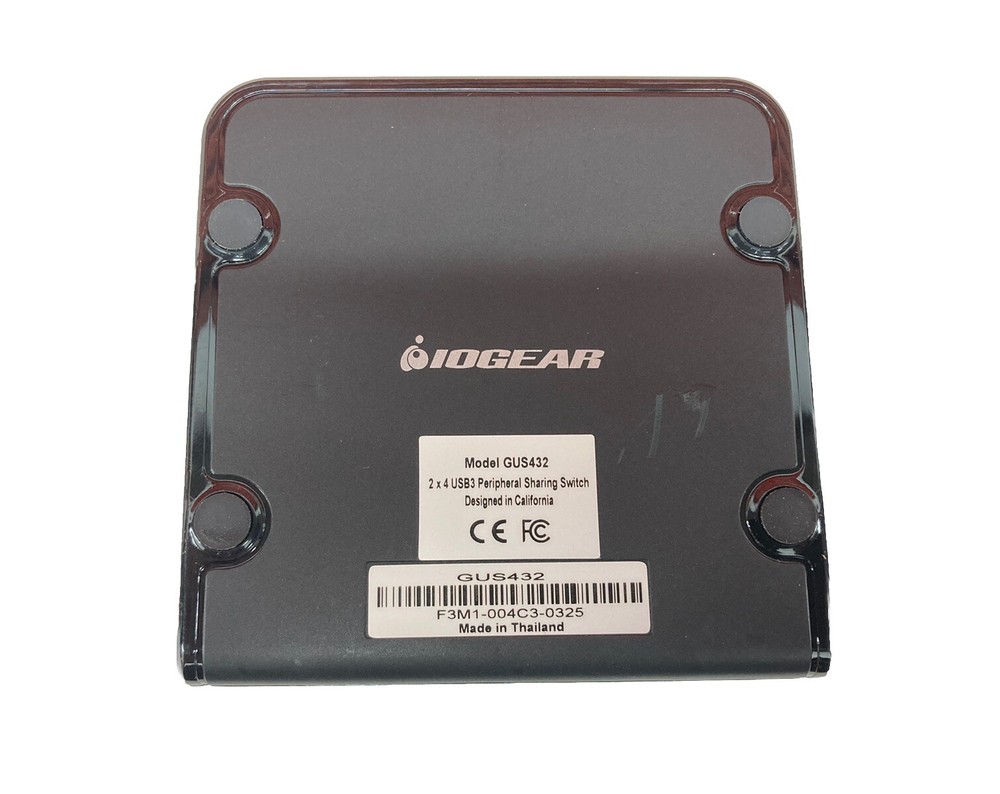 Iogear GUS432 2x4 USB 3.0 Peripheral Sharing Switch. g106