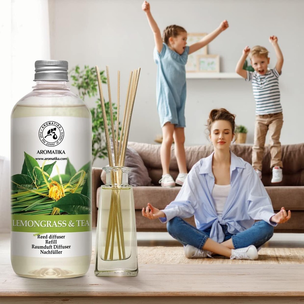 Reed Diffuser Refill Lemongrass - Tea 17.0 Fl Oz - Fragrance Diffuser