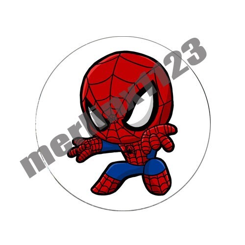 Spiderman Spider Man Chibi Marvel Golf Ball Marker +Switchblade Divot Tool