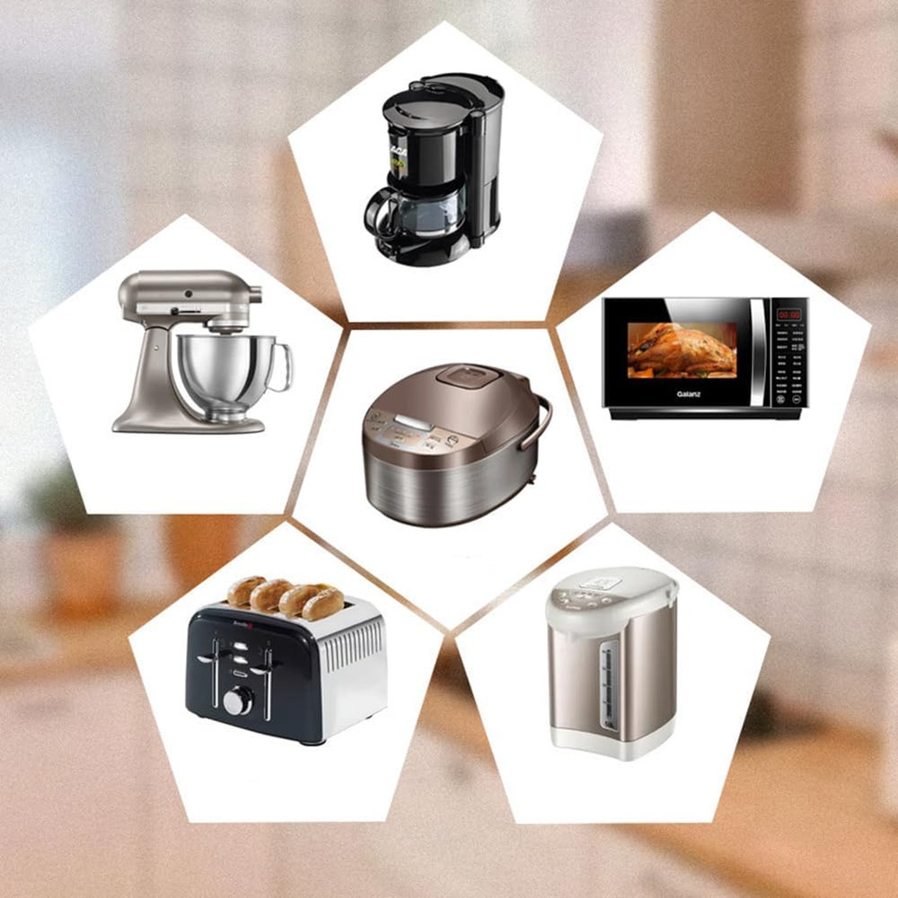 5PCS Cord Organizer Clips - Efficient Kitchen Appliance Wire Management, Secure