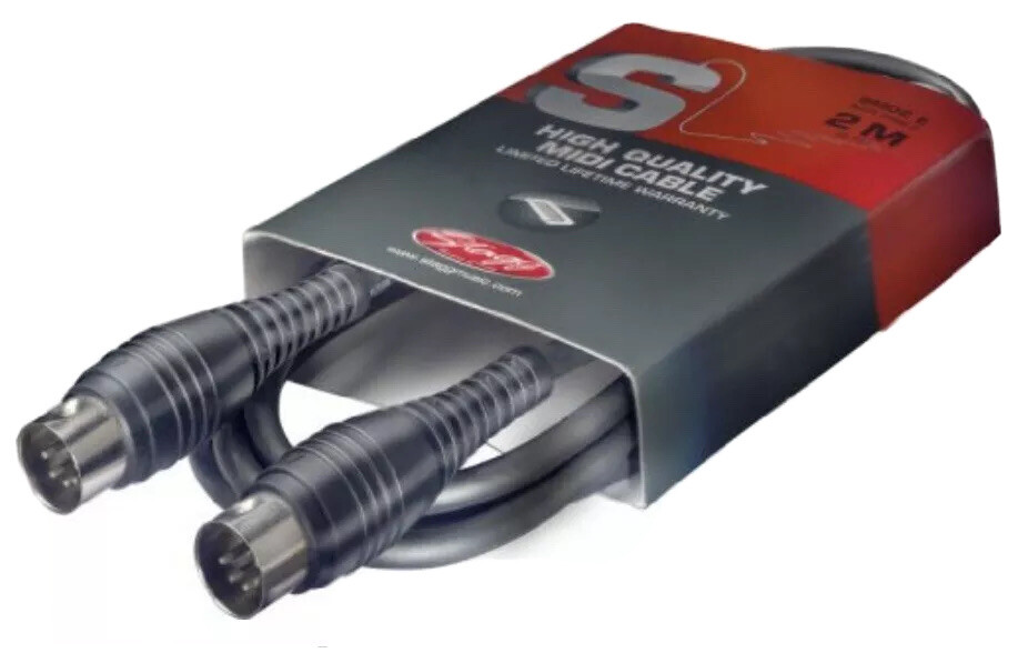 Stagg 6ft MIDI Cable
