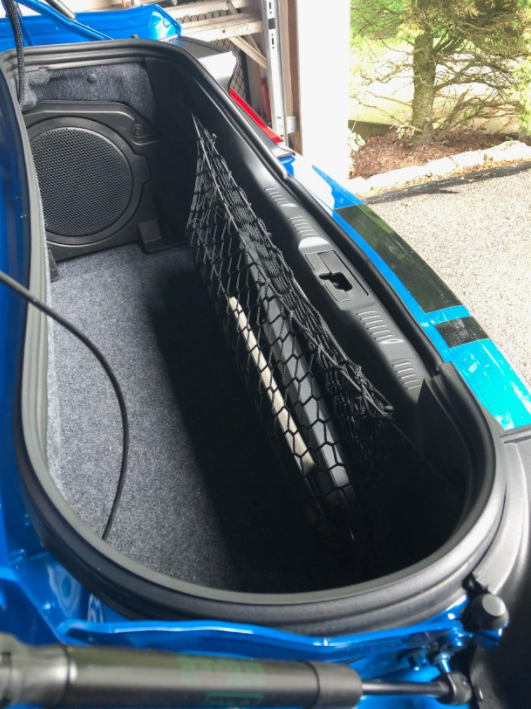 Rear Trunk Envelope Style Cargo Net for FORD MUSTANG 2015-2023 Brand New