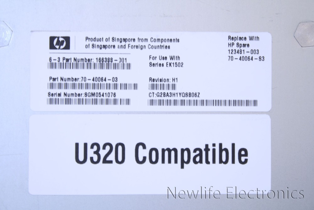 HP 123481-003 EMU Module Assembly for StorageWorks