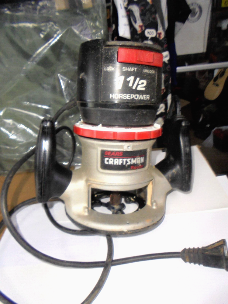 ROUTER, CRAFTSMAN, 1 1/2 HP, MODEL: 315-174921