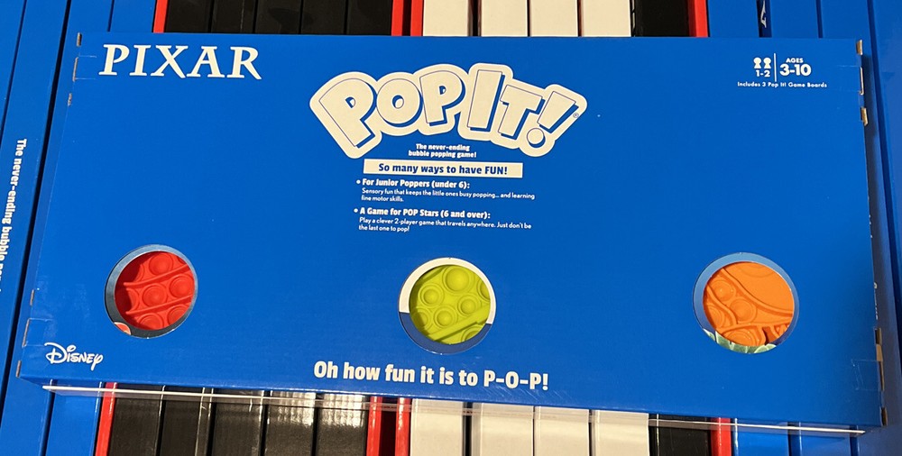 POP IT! Pixar 3 Pack