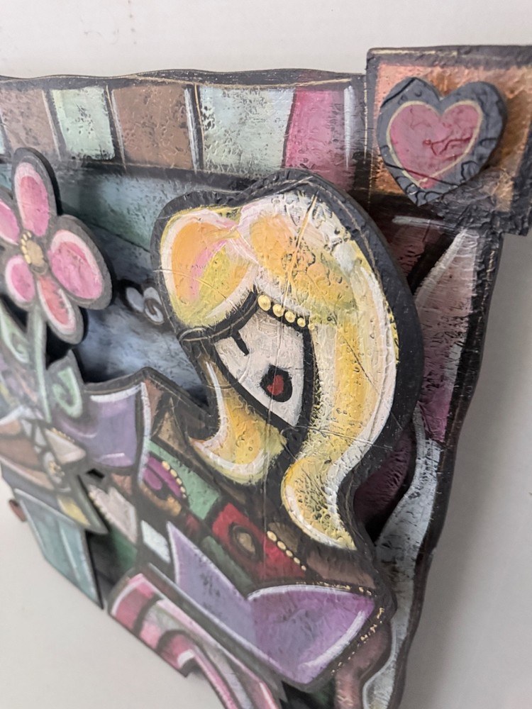 Eric Waugh - Mixed Media on board