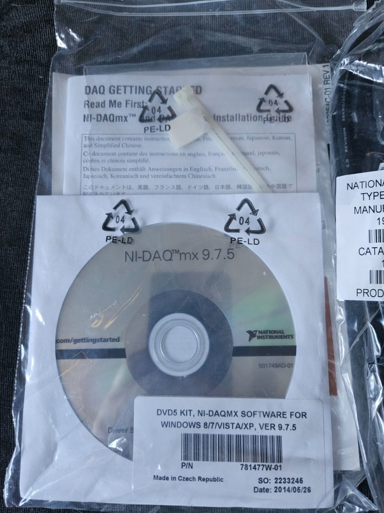 National Instruments CompactDAQ USB Chassis - cDAQ-9172