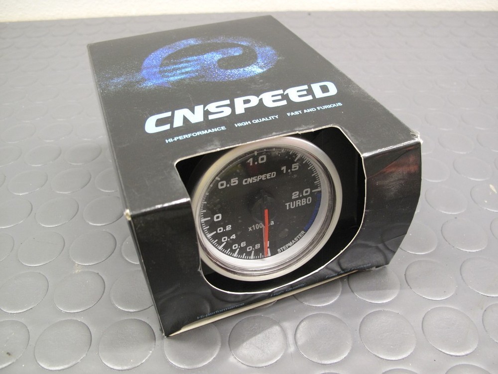 CNSPEED BOOST GAUGE TURBO PRESSURE GAUGE 60/66mm