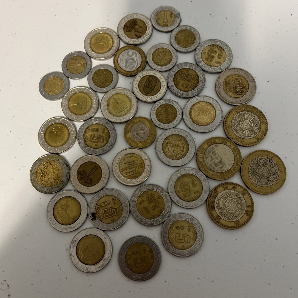 bulk foreign coins lot