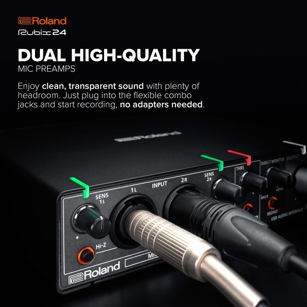 Roland USB Audio Interface Rubix24