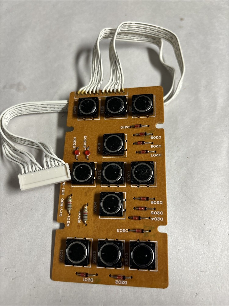 Roland DG DXY-880 X-Y Plotter Button Controller Board @MB123