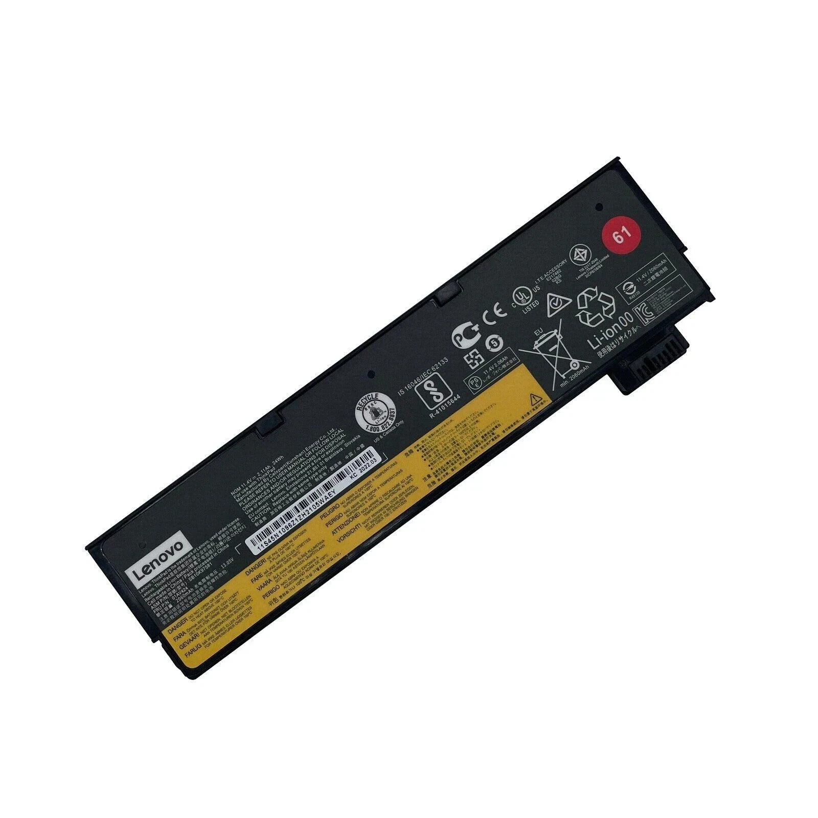 Genuine OEM 61 24Wh 01AV425 01AV423 Battery Lenovo Thinkpad T470 T480 T570 T580