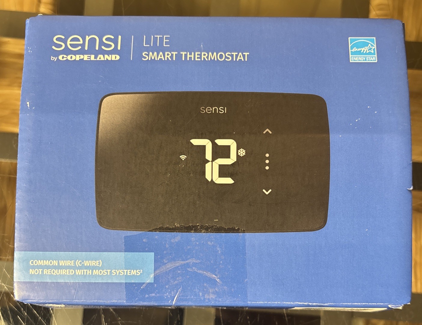 Emerson Sensi Lite ST25U Wi-Fi Smart Programmable Thermostat - Black