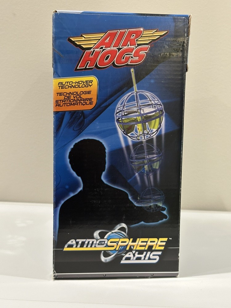 Air Hogs Atmosphere Axis Hovering Sphere Wave Control by Spin Master, Green, New