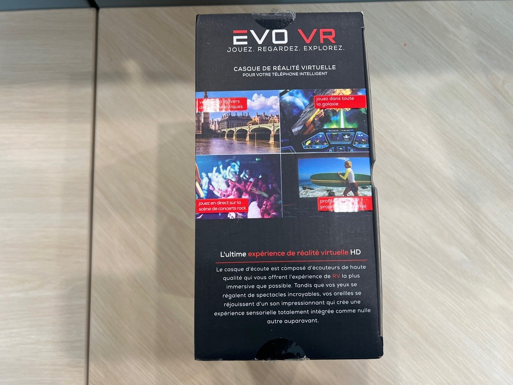 EVO MEGA VR WIRELESS VIRTUAL REALITY HEADSET for iOS, ANDROID