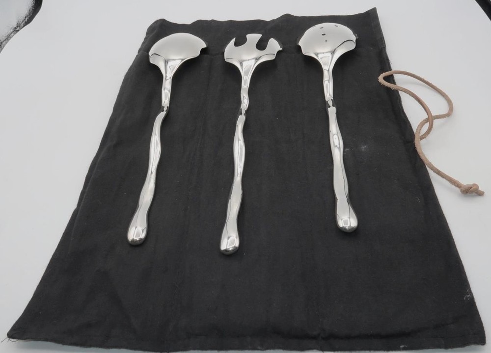 Michael Aram, Wavy Branch, 3 Pc Serving Set, 12"
