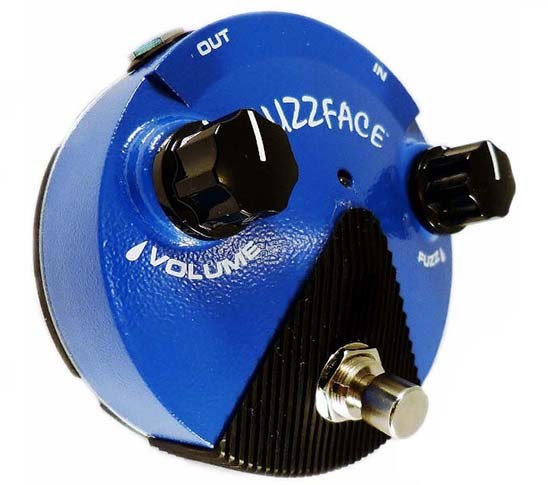 Dunlop FFM1 SILICON FUZZ FACE MINI Pedal w/ Patch Cables