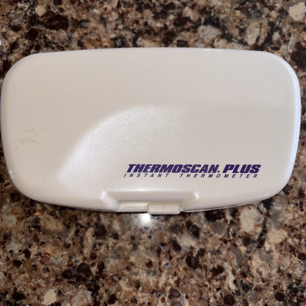 Braun Thermoscan Plus Instant Thermometer HM-2 Plus With Case