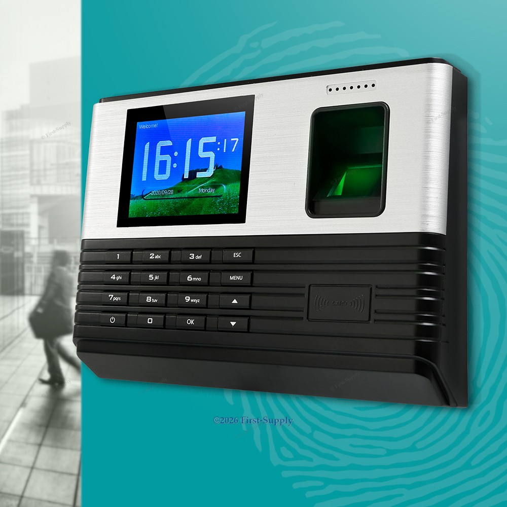 Remote Access Fingerprint Access Control & Time Attendance With RFID Card Reader