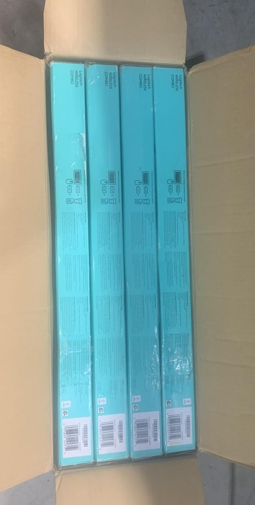 Logitech Wireless Combo MK270, Compatible Devices-Personal Computer,4 Pack