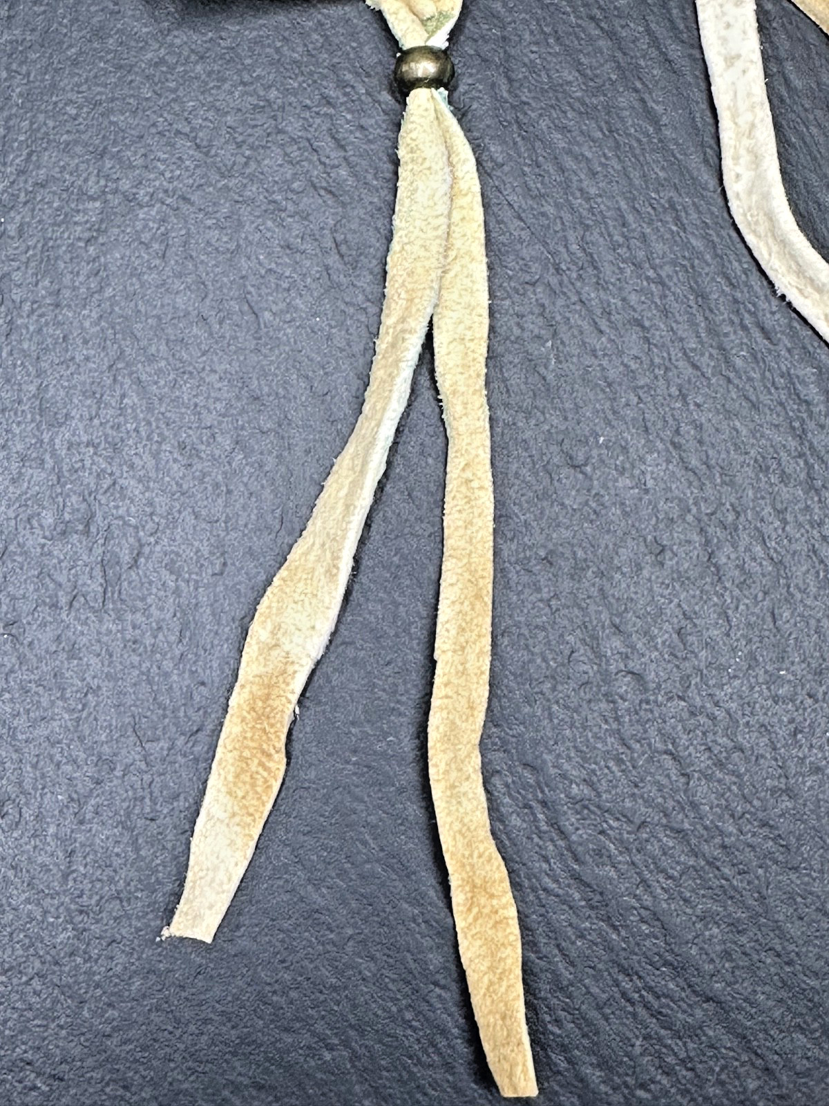 VERY RARE 2003 SACAJAWEA 1.5" MACO BRONZE PEACE MEDAL & MONTANA SUEDE POUCH M871