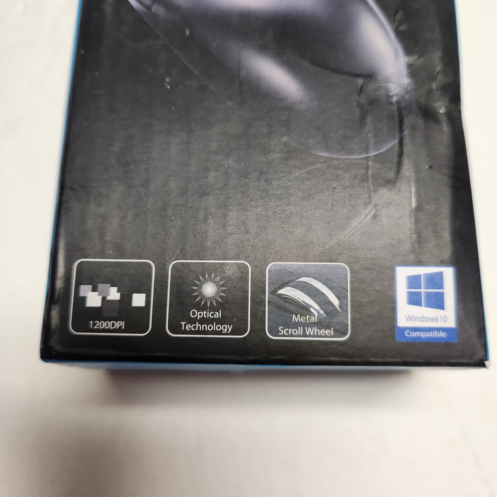Adesso 3 button desktop ps/2 optical scroll mouse HC-3003PS NEW