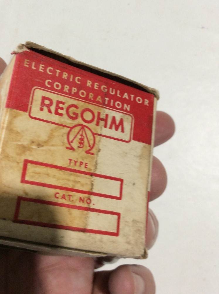 REGOHM ELECTRIC REGULATOR