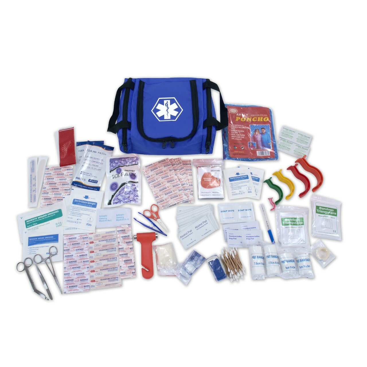 First Aid First Responder Trauma Kit Outdoor Family Survival Medical Travel Bag