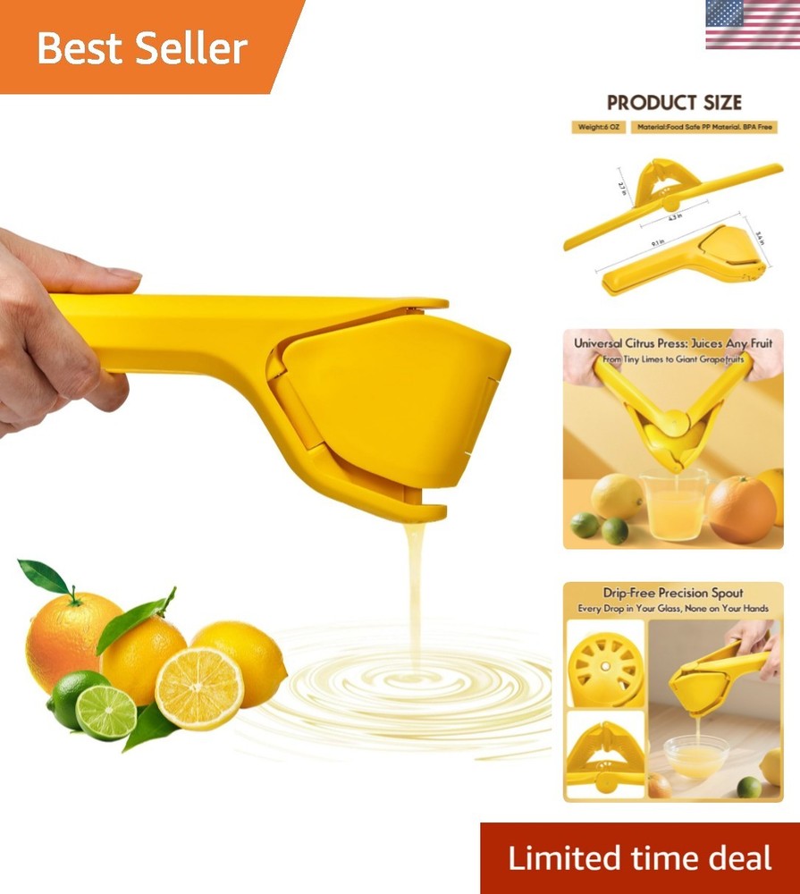 Manual Lemon Squeezer, Hand Lemon Squeezer, Durability and longevity, Easy to...
